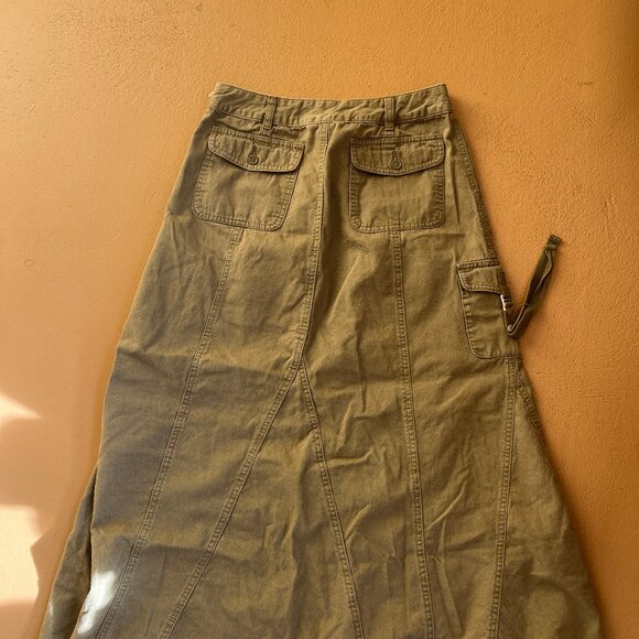 NWOT Sundance Catalog Y2K W6 Cargo Skirt Size 2 4 Vintage - Picture 5 of 6